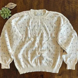 Waterfront Workshop | 100% Cotton 80’s Crewneck Grandpacore Sweater